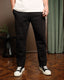 Relaxed Fit Sweatpant- Black