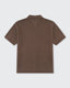 Knitted Shirt- Brown