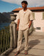 Cuban Shirt- Sand