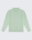 Huxley Quarter Zip - Light Green