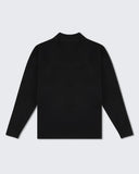 Huxley Quarter Zip - Black