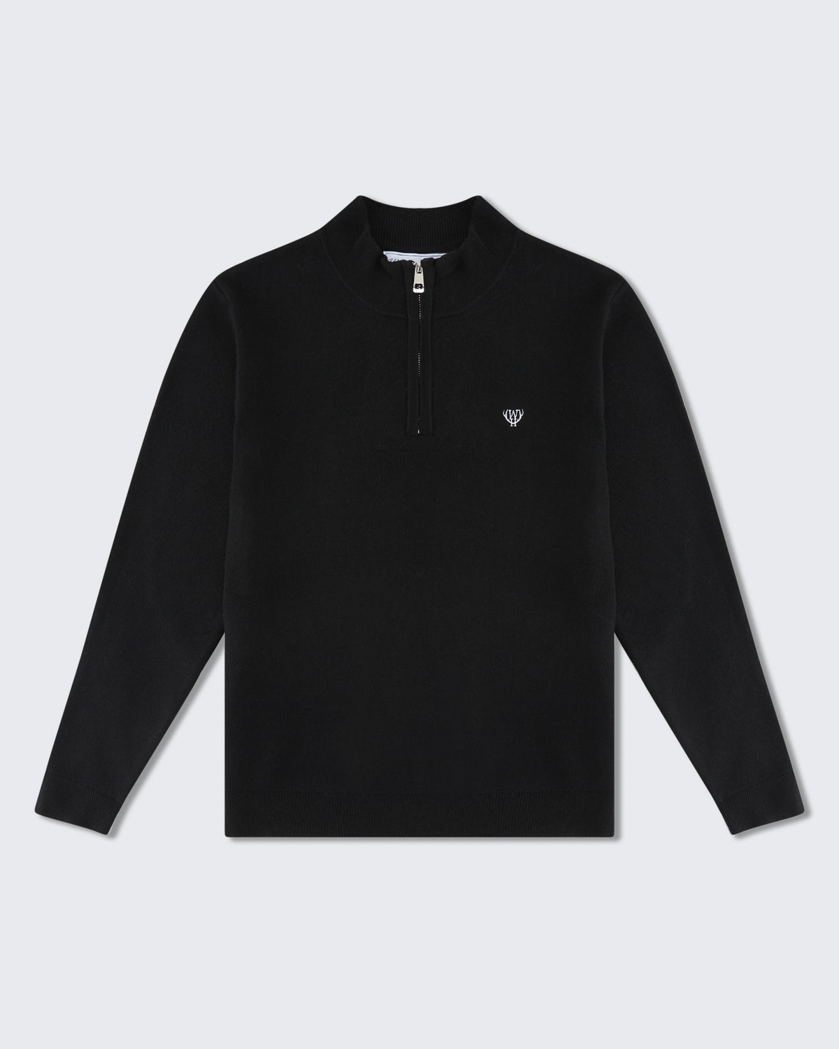 Huxley Quarter Zip - Black