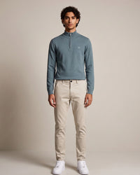 Huxley Quarter Zip - Sage Green