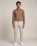 Huxley Quarter Zip - Mocha