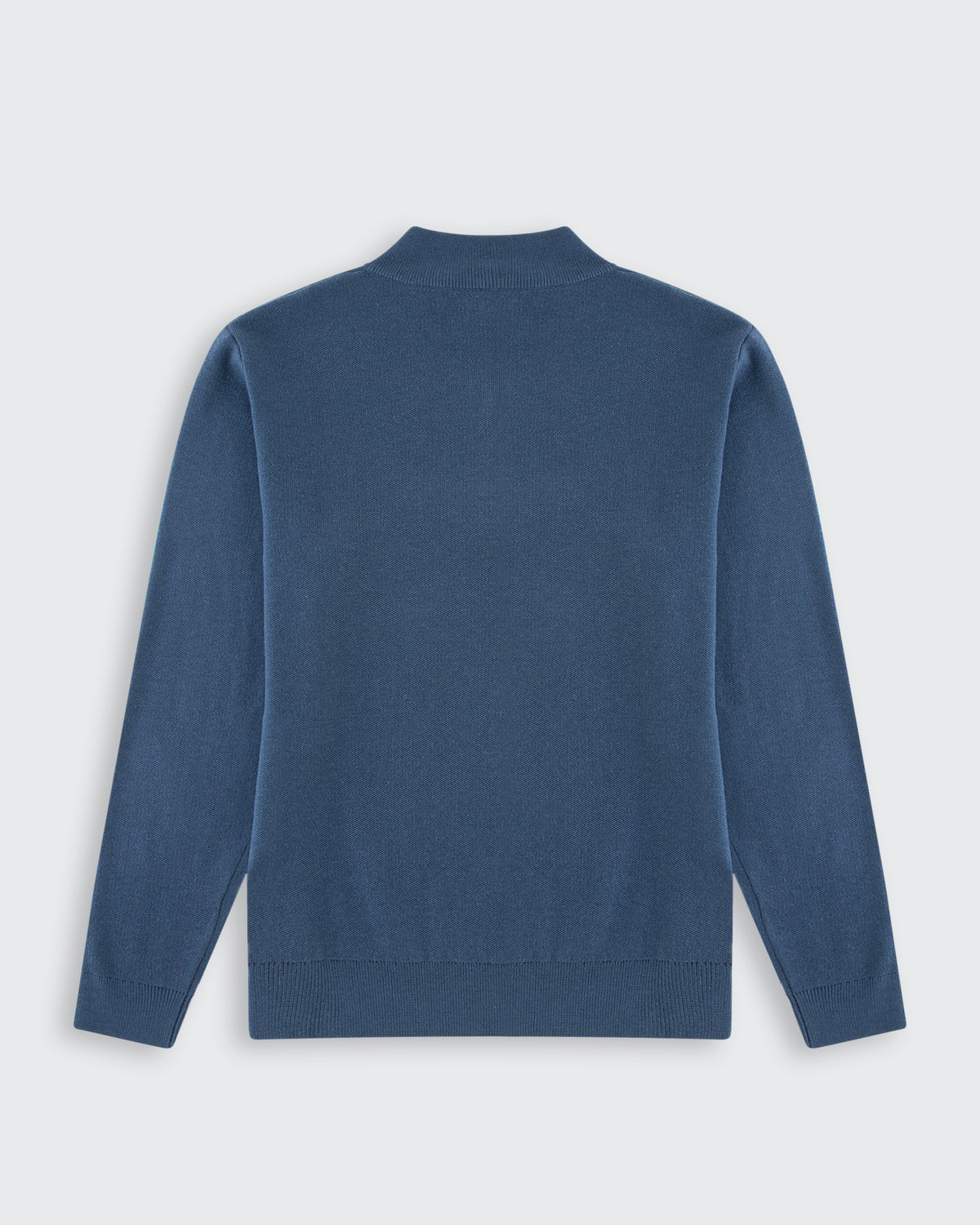 Huxley Quarter Zip - Mid Blue