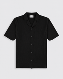 Seersucker Shirt - Black