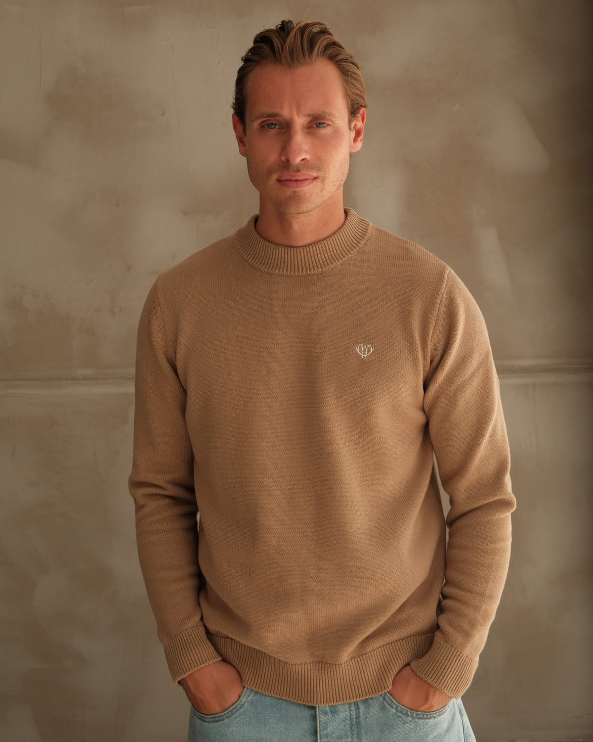 Braxton Crewneck - Mocha