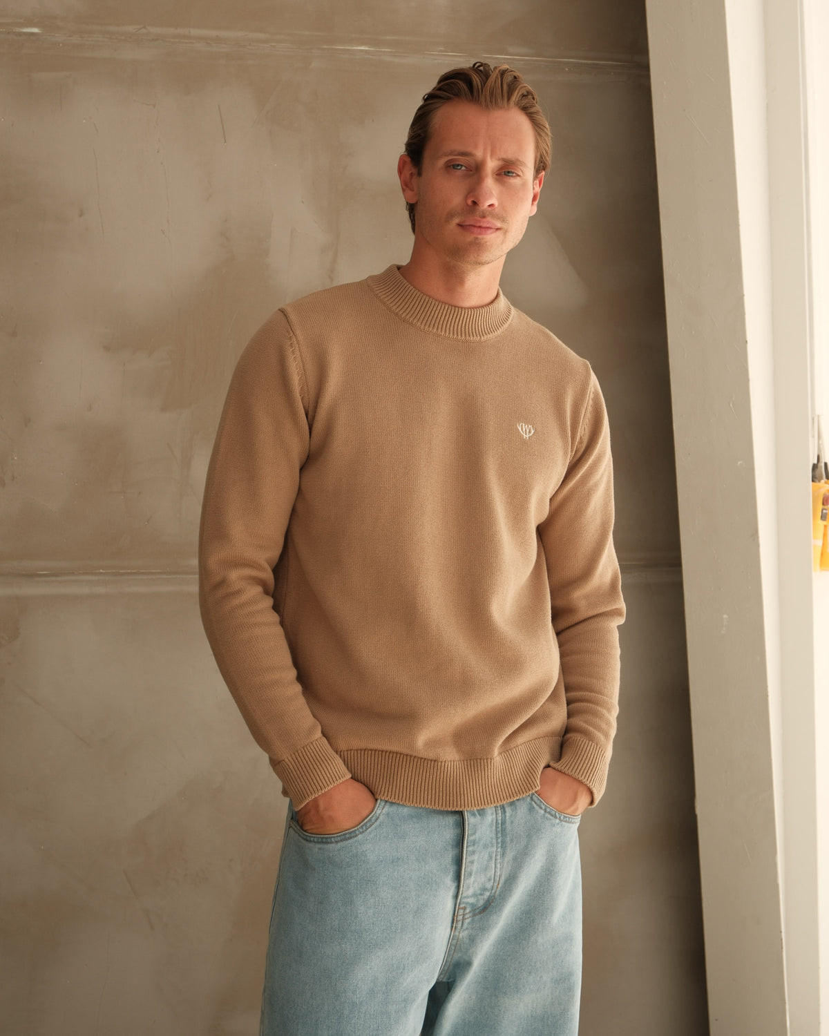 Braxton Crewneck - Mocha