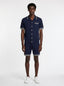 Resort Knitted Shirt — Navy
