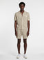 Resort Knitted Shirt - Beige