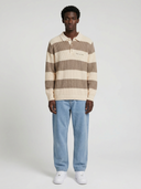 Oversized Lando Knit - Mocha & Cream