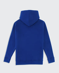 Sudadera con capucha Script - Azul cobalto