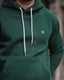 Dark Green Understated Hoodie