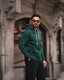 Dark Green Understated Hoodie