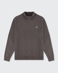 Oversized Ashbury Full Zip- Grey