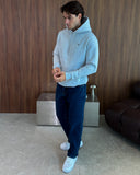 Grey Understated Hoodie