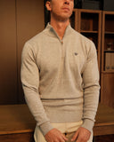 Huxley Quarter Zip - Grey
