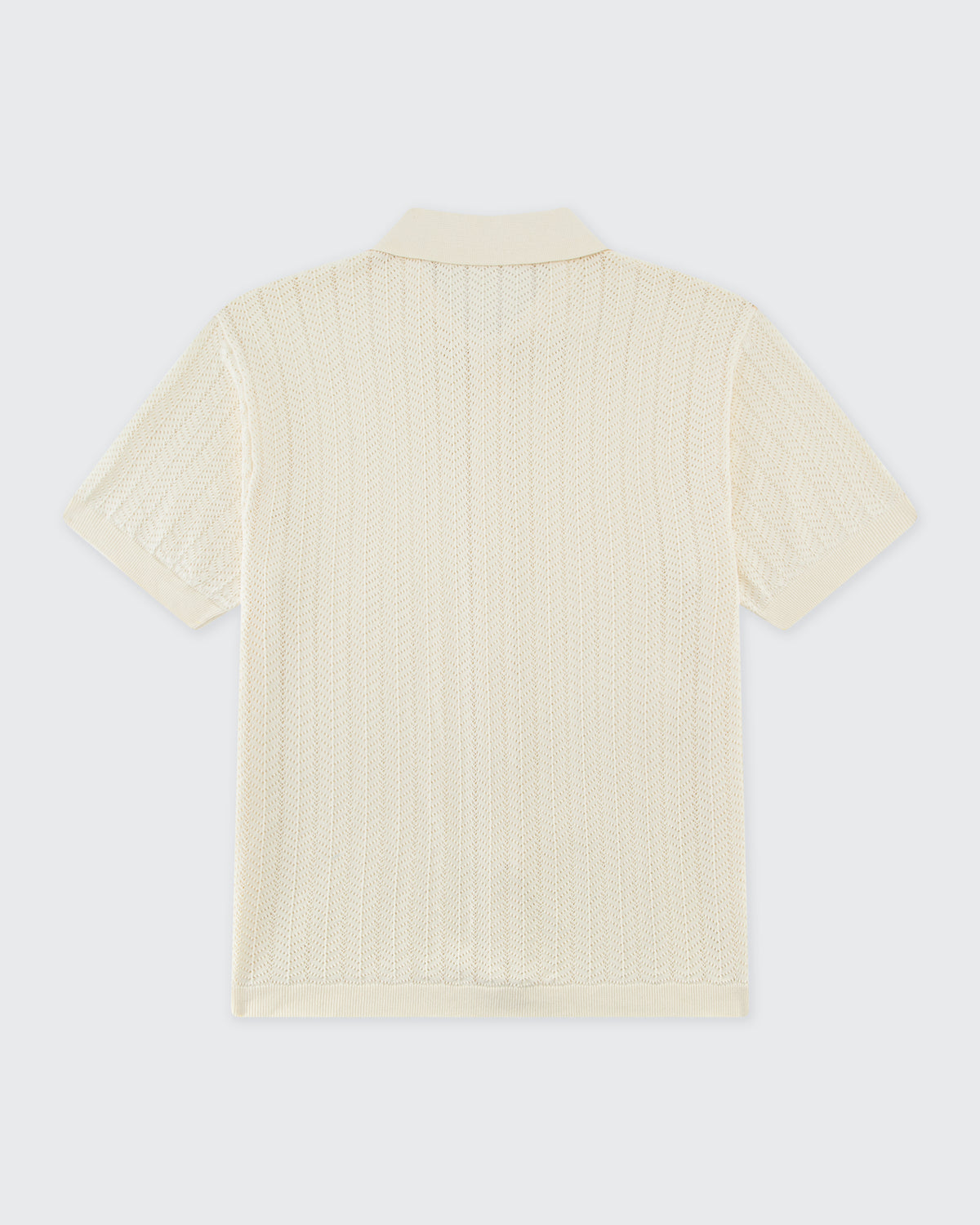 Knitted Shirt- Cream