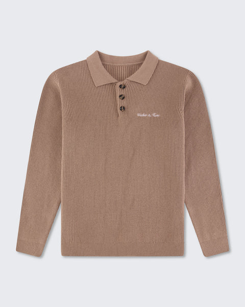 Oversized Lando Knit - Mocha – Walker & Hunt
