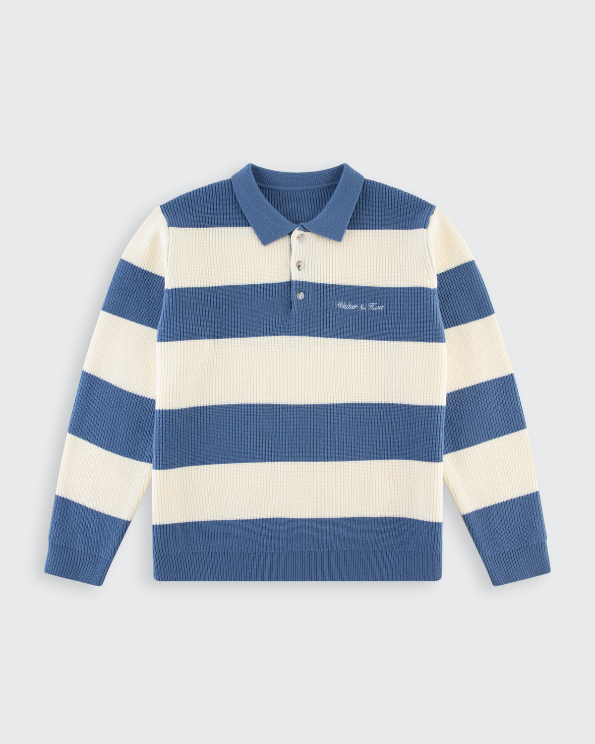 Lando Knit - Steel & Cream