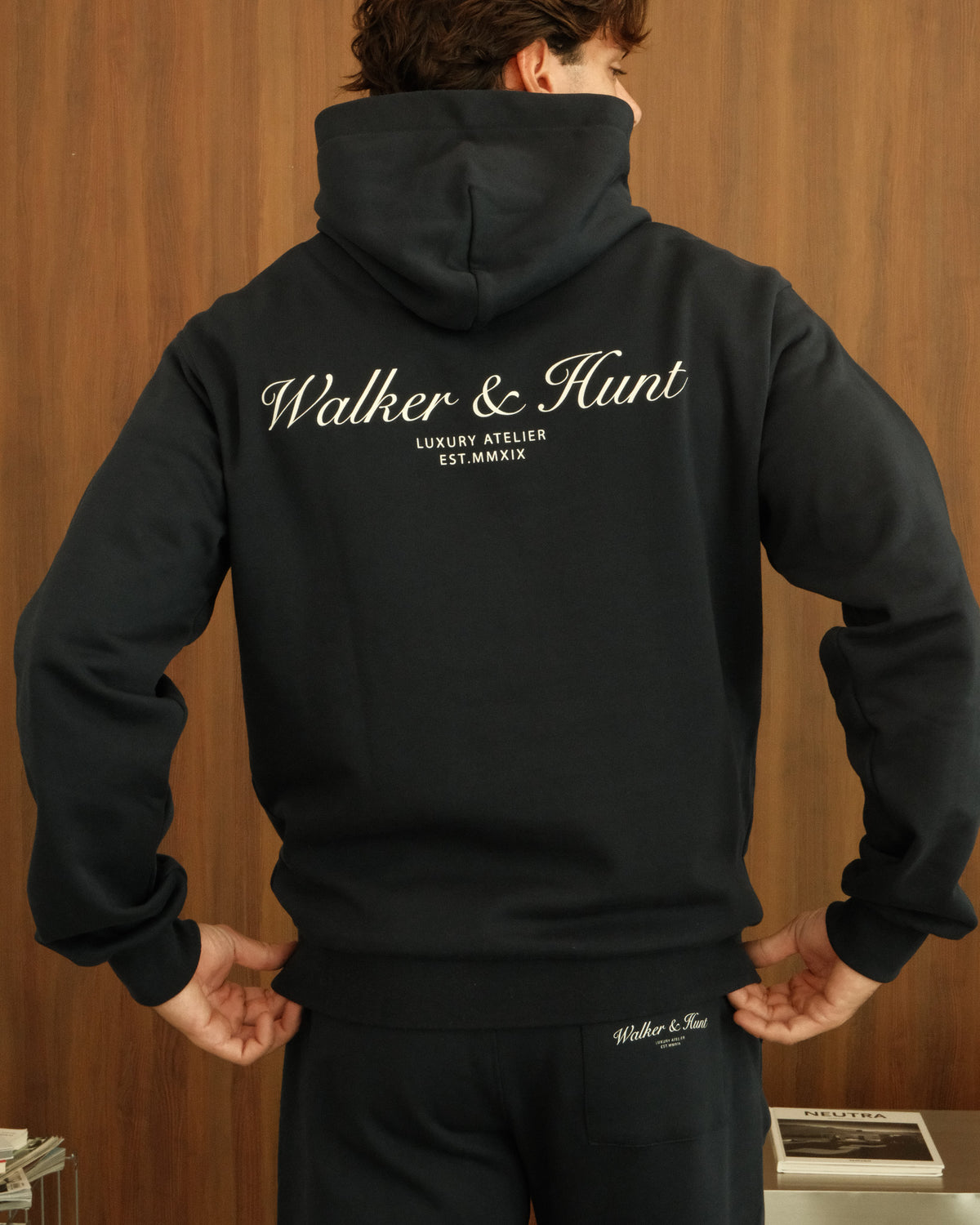 Atelier Hoodie- Navy