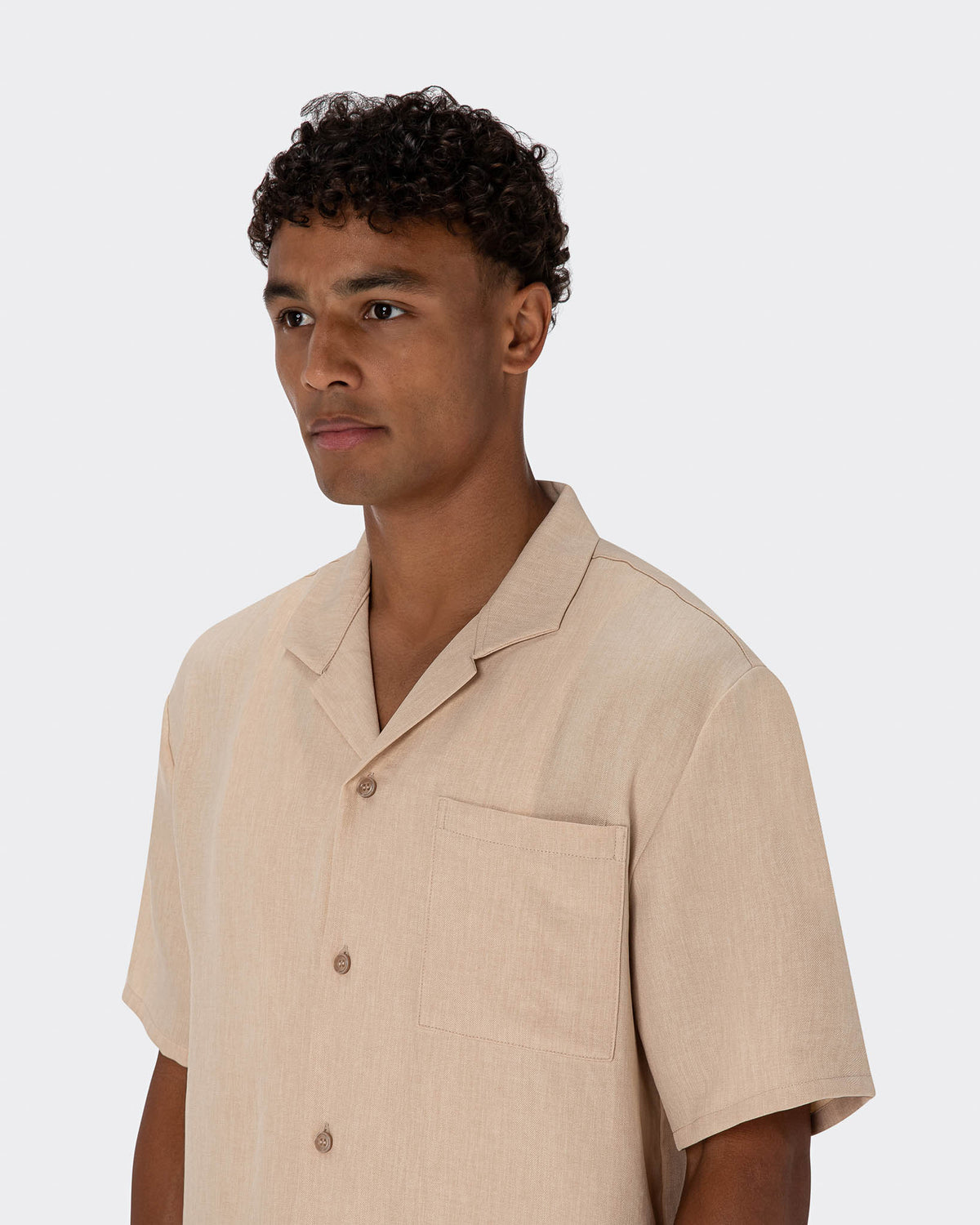 Cuban Shirt- Sand