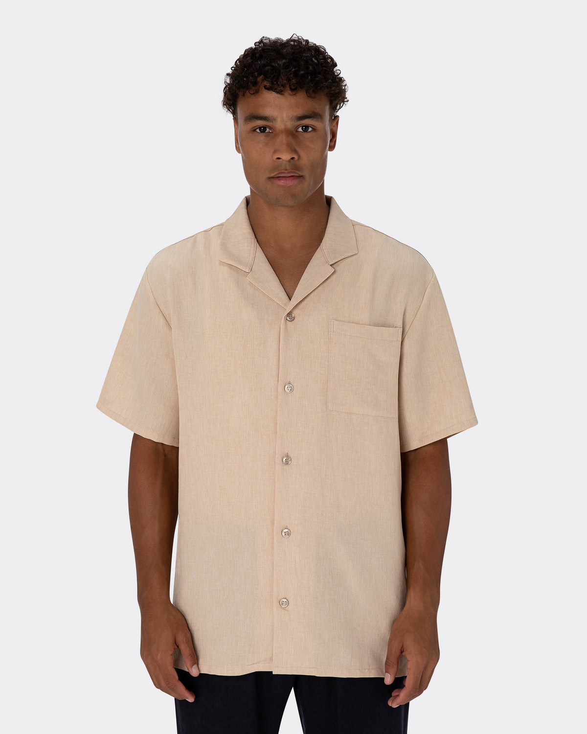 Cuban Shirt- Sand