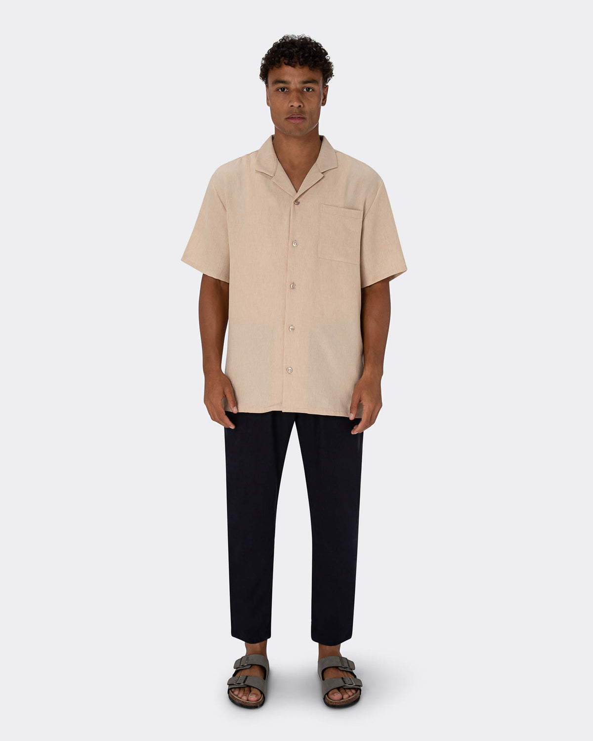 Cuban Shirt- Sand