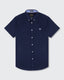 Camisa Oxford - Celeste