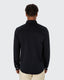 Pique Stretch Shirt- Navy