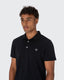 Pique Stretch Polo- Navy