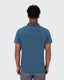 Pique Stretch Polo- Marine Blue