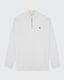 Zach 1/4 Zip Sweat- Off White