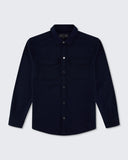 Mason Overshirt- Navy
