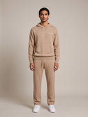 W&H Knitted Hoodie - Mocha