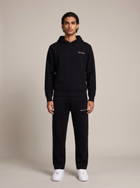 W&H Knitted Hoodie - Black