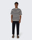 Striped Ponto Roma Tee