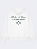 St Tropez Tennis Club Hoodie - Off White