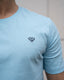 Light Blue Subtle Tee - Walker & Hunt T-Shirts